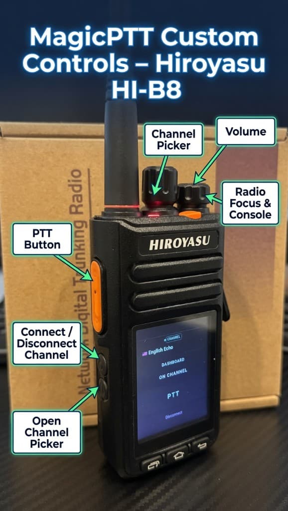 HI-B8 custom controls reference
